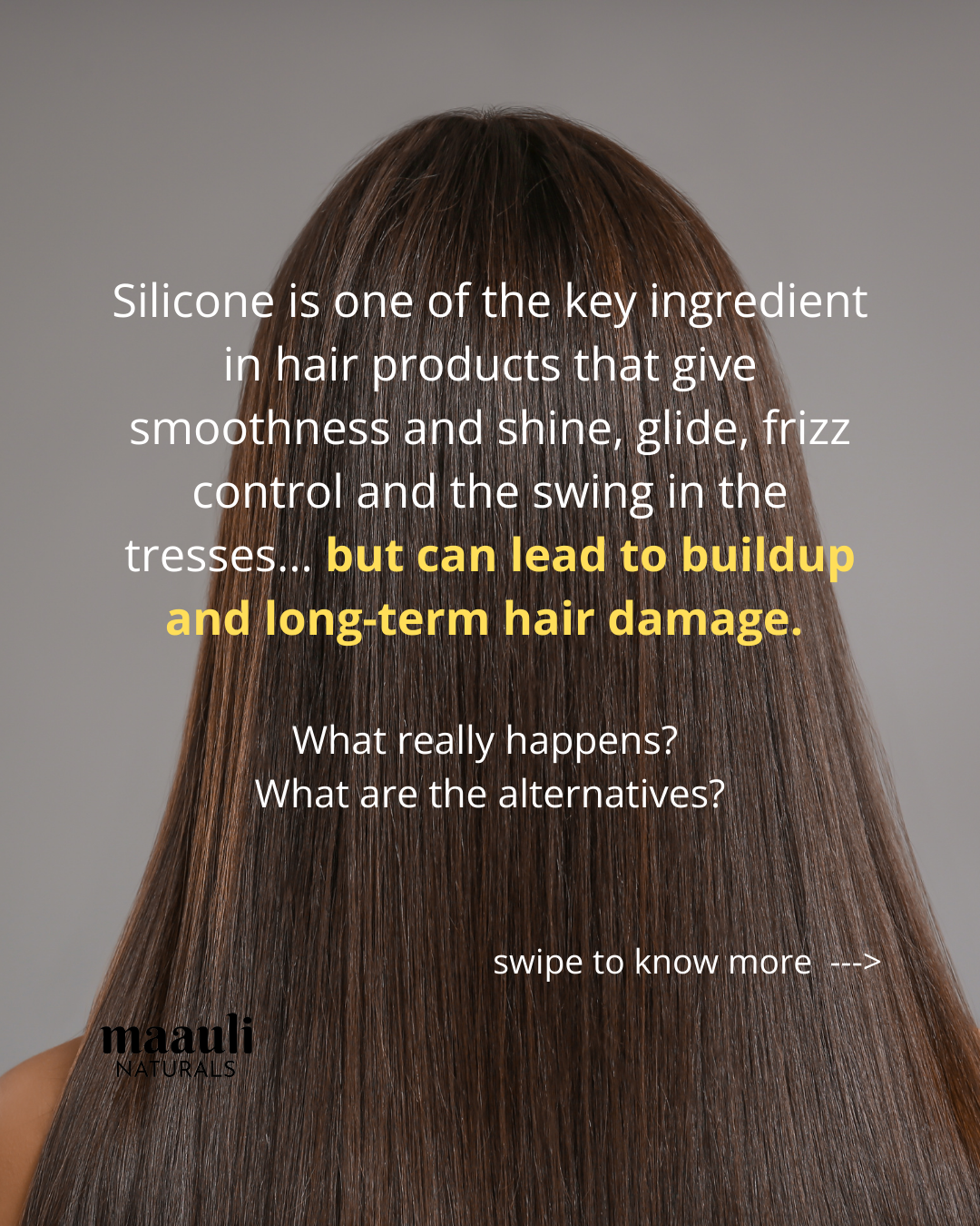 What is coating your hair?